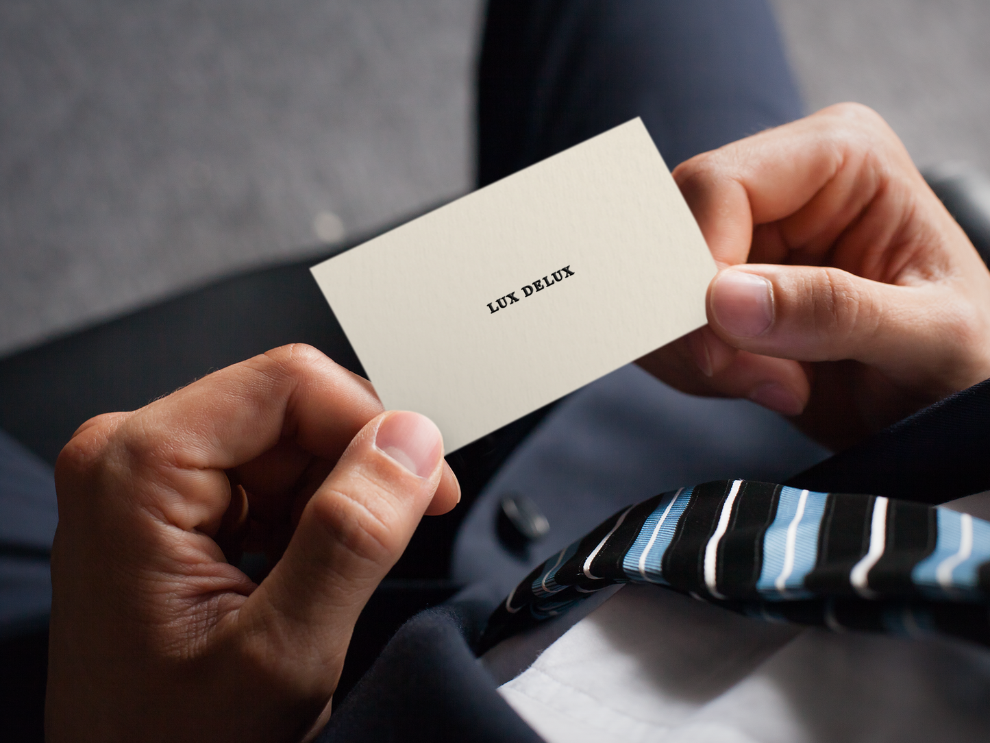 Lux delux business card