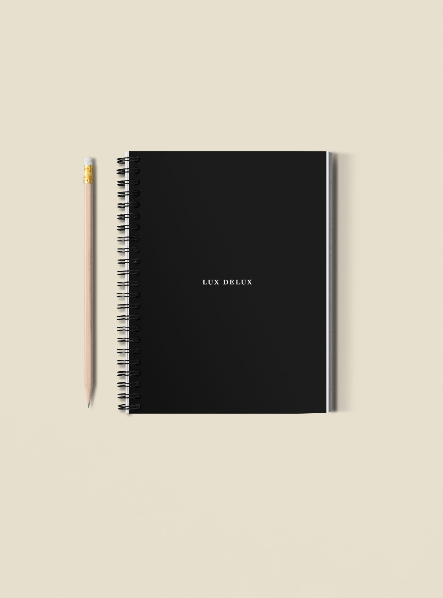 Lux delux spiral notebook
