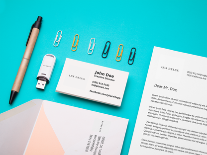 Lux delux business card