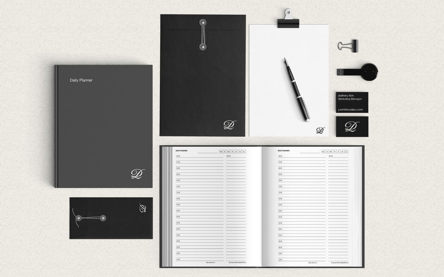LD LOGO Stationery