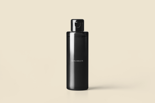 Lux delux cosmetic bottle