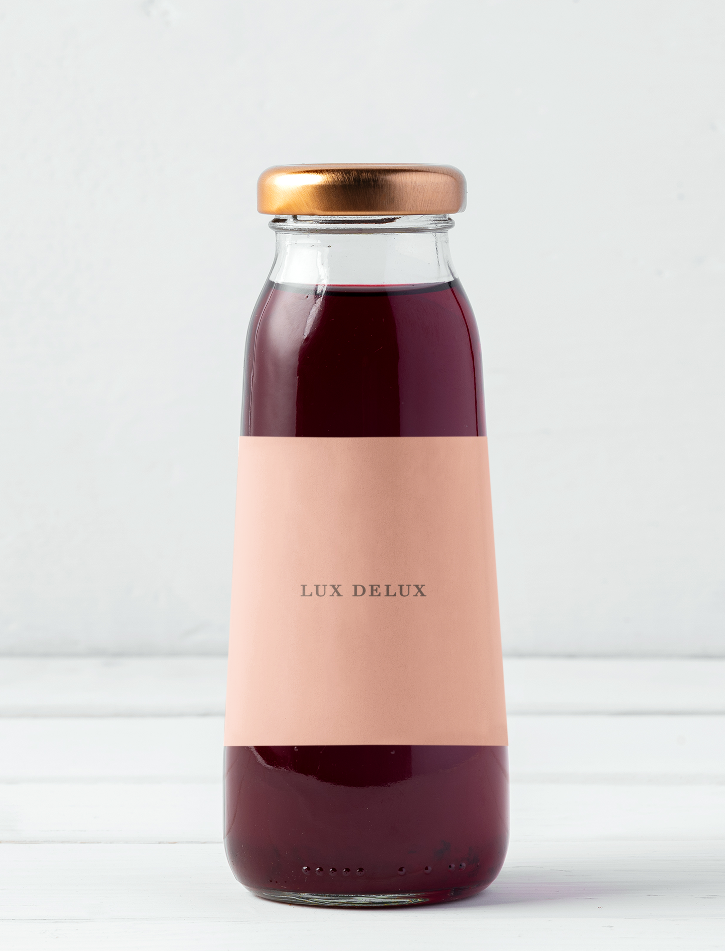 Lux delux bottle