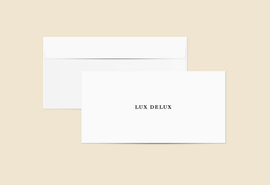 Lux delux envelope