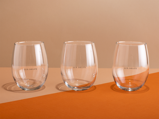 Lux delux wine glass