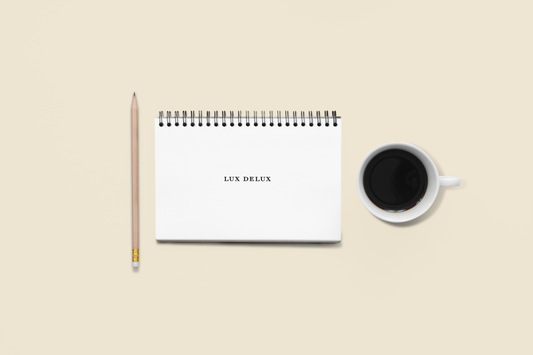 Lux delux spiral notebook